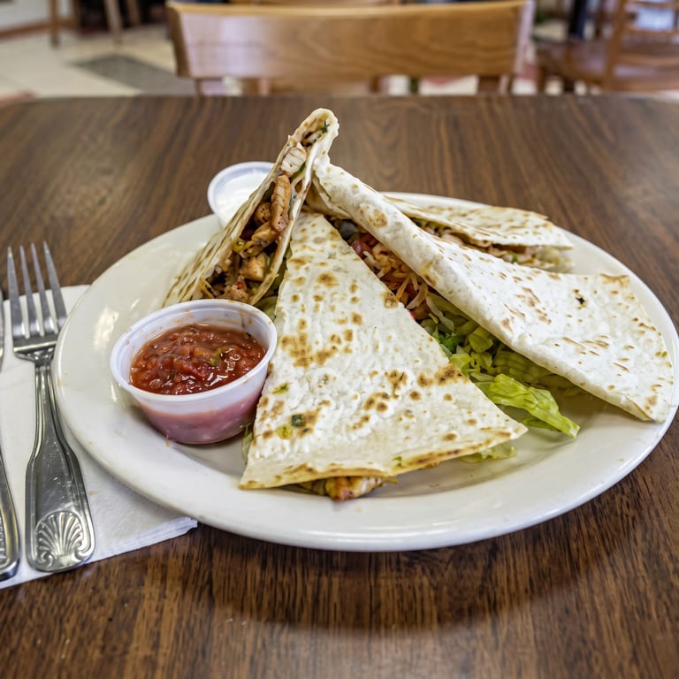 Indulge in Our Quesadilla