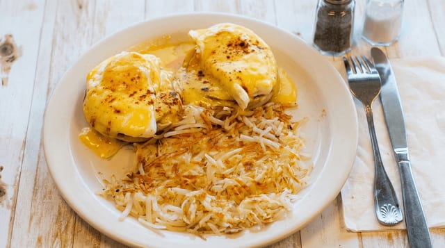 Eggs Benedict.